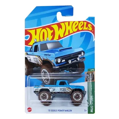 Hot Wheels Die-Cast Vehicle Mud Studs Dodge Power Wagon 1970