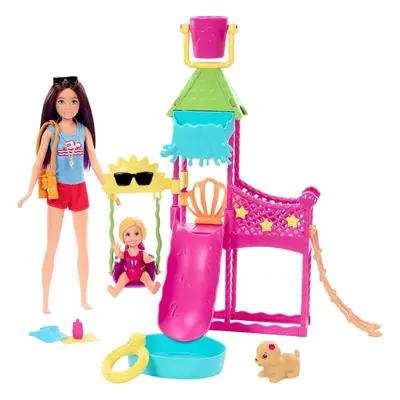 Barbie Skipper First Jobs Water Park Dolls and Accessories Playset