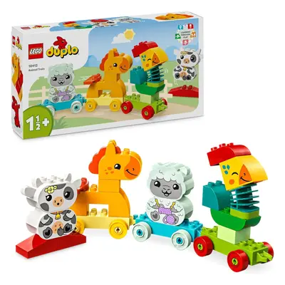 LEGO DUPLO 10412 My First Animal Train Toy Toddlers Creative Bricks Learning Set