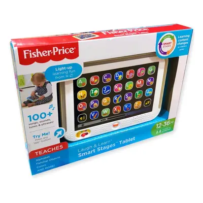 Fisher-Price Laugh and Learn Smart Stages Tablet - White