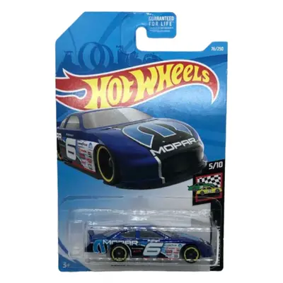 Hot Wheels Die-Cast Vehicle Dodge Charger Stock Car Blue