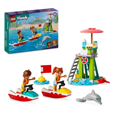 Lego 42623 Friends Beach Water Scooter Lifeguard Playset