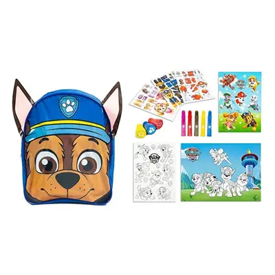 Paw Patrol Chase Activity Backpack & Kids Activity Stationery Sticker Book