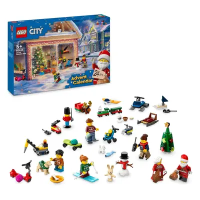 LEGO City 60436 Christmas Countdown Advent Calendar - Santa Claus & Figures