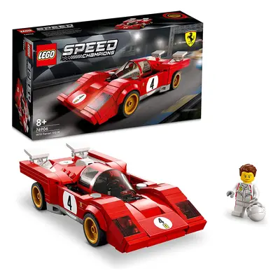 LEGO Speed Champions 1970 Ferrari 512 M Sports Red Race Car 76906