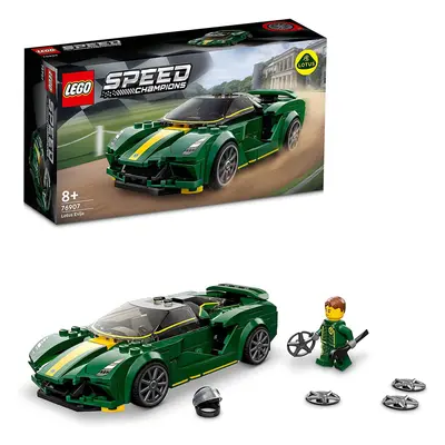 LEGO Speed Champions Lotus Evija Race Car Toy Model & Racing Driver 76907