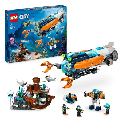 LEGO 60379 City Deep-Sea Explorer Submarine Toy