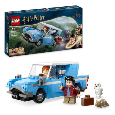 Lego 76424 Harry Potter Flying Ford Anglia Car Model & Ron Playset