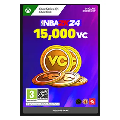 NBA 2K24: 15,000 VC