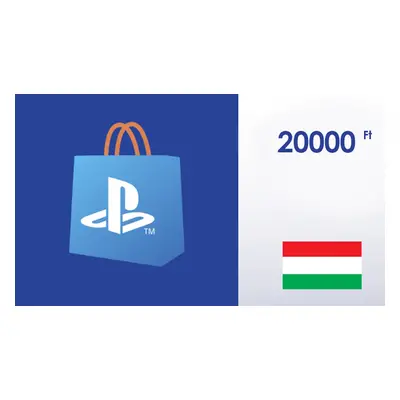 PlayStation Network Card 20000 HUF - PSN Hungary