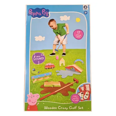 Peppa Pig Wooden Crazy Golf