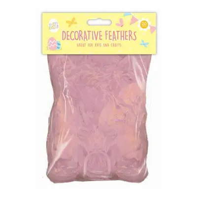 Easter Pink Decorative Feathers