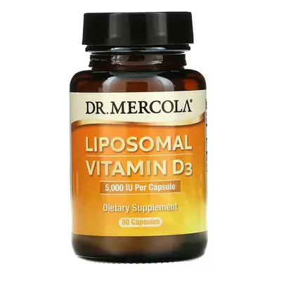 Dr Mercola Liposomal Vitamin D3 5000 IU | 90 Capsules