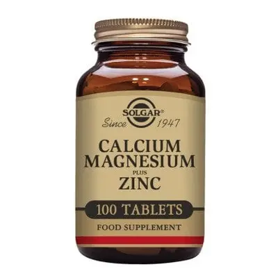 Solgar Calcium Magnesium plus Zinc | 100 Tablets