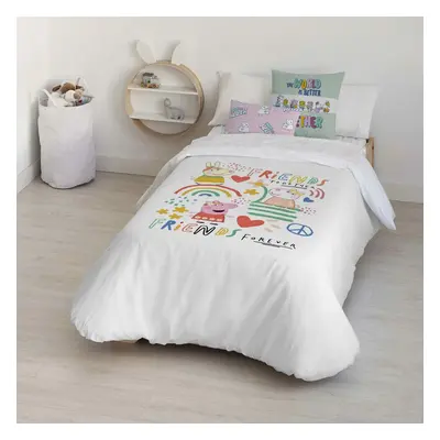 Nordic cover Peppa Pig Together Multicolour 175 Threads 155 x 220 cm