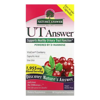 Nature's Answer  UT Answer  1 955 mg  90 Vegetarian Capsules (651.66 mg per Capsule)