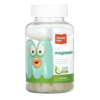 Chapter One  Magnesium Gummies  Apple  60 Gummies