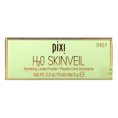 Pixi Beauty  H2O Skinveil  Hydrating Loose Powder  0451 Translucent  0.2 oz (5 g)