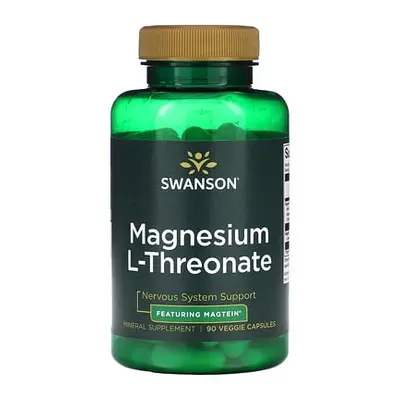 Swanson  Magnesium L-Threonate  90 Veggie Capsules