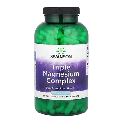 Swanson  Triple Magnesium Complex  400 mg  300 Capsules