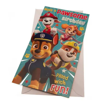 Paw Patrol Birthday Card