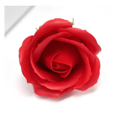 Craft Soap Flowers - Med Rose - Red - Pack Of 10