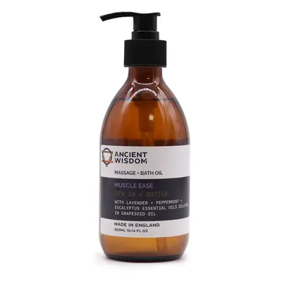 Aromatherapy Massage And Bath Oil - Muscle Ease 300ml