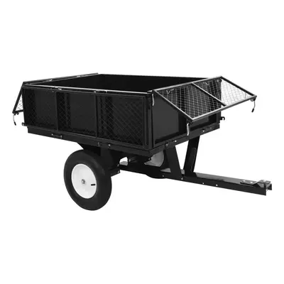Vidaxl Tipping Trailer For Lawn Mower 300 Kg Load