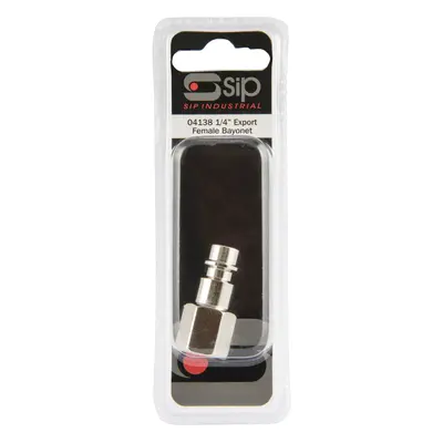 Sip 1/4" Display Pack Export Female Bayonet