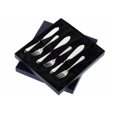 Arthur Price of England Britannia Sovereign Stainless Steel Set of 8 Pairs Of Fish Eaters