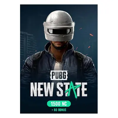 PUBG New State 1500 NC + 80 Bonus