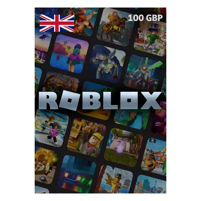 Roblox Gift Card - 100 GBP