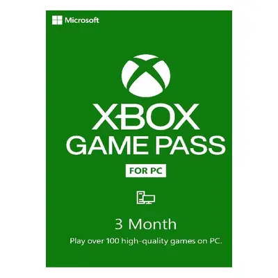 3 Month Xbox Game Pass - PC (EU & UK)