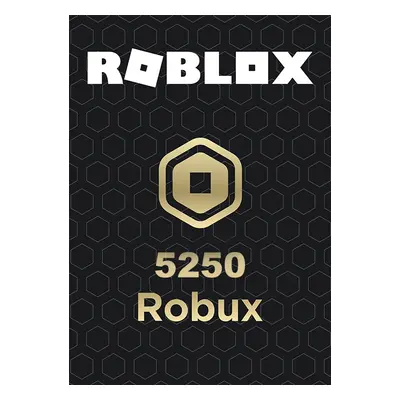 Roblox Gift Card - 5250 Robux