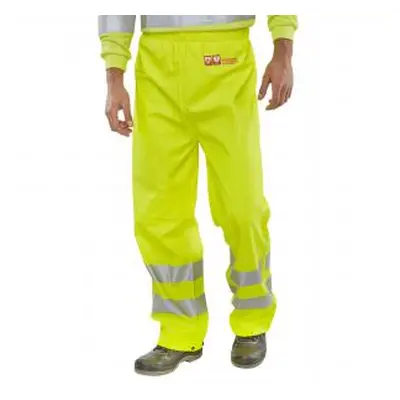 Beeswift Fire Retardant Anti-Static Trousers Saturn Yellow M