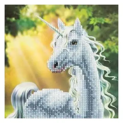 Crystal Art Sunshine Unicorn 18 x 18cm Card CCK-A2 10201CB