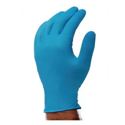Blu P-f Nitrile Glove Med P200