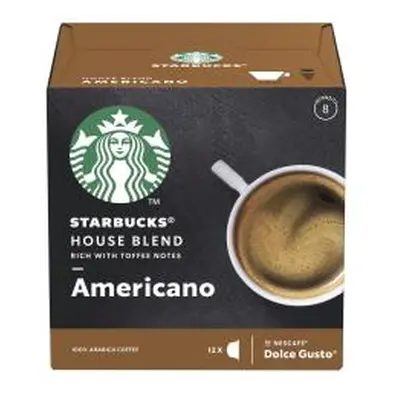 STARBUCK Americano Med Roast Capsules for Dolce Gusto Machine 12397697