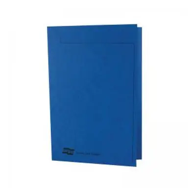 Europa Square Cut Folder 300 micron Foolscap Blue Pack of 50 4825