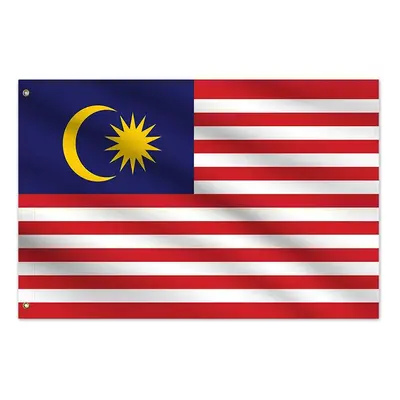 Malaysia Country Flag - Custom National Flags by Banner Buzz - Buy Custom Printed Flags for Adve