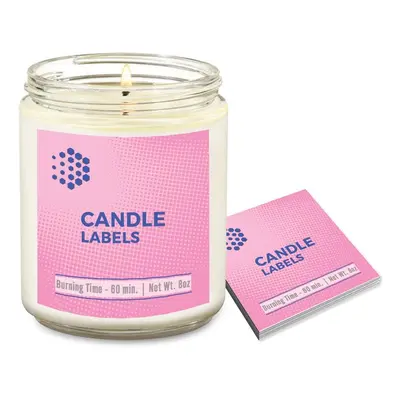 Candle Labels By BannerBuzz. Get It Personalized With Your Brand Logo And Message