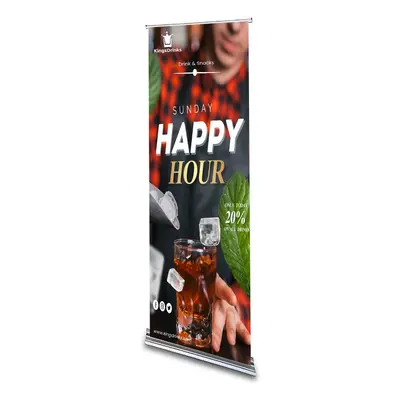 Buy Steppy Retractable Banner Stand - Customize/Design Your Own Steppy Banner Stand For Business
