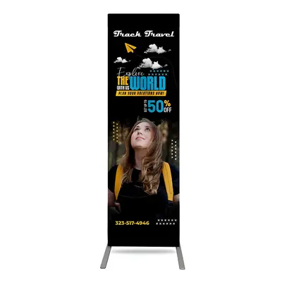 Economy EZ Extend Fabric Display Stand