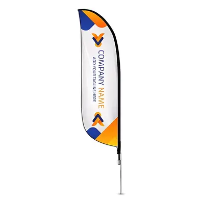 Buy Custom Feather Flags For Advertising High Quality Single And Double Sided Printed Flags for 