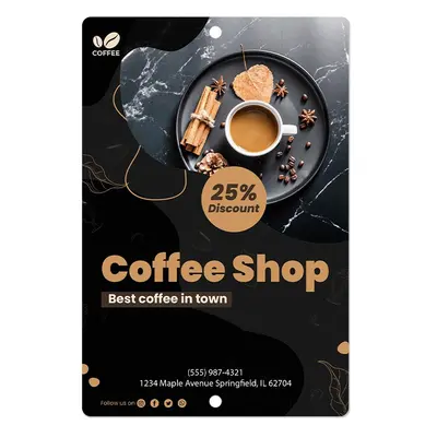 Buy High Quality Coffee Signs With Uv Resistant Print