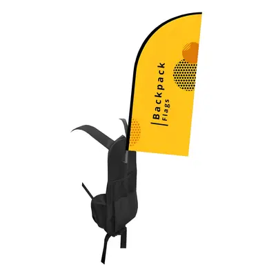 Custom Backpack Flags - Blade By Bannerbuzz - Buy Custom Printed Flags for Advertising & Promoti