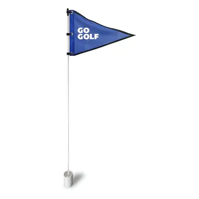 Custom Golf Flags - Triangle By Bannerbuzz - Buy Custom Printed Flags for Advertising & Promotio