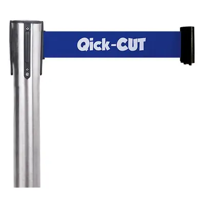 Cheap Retractable Belt Stanchions - Stainless Steel Retractable Belt Barrier Stanchion By Banner