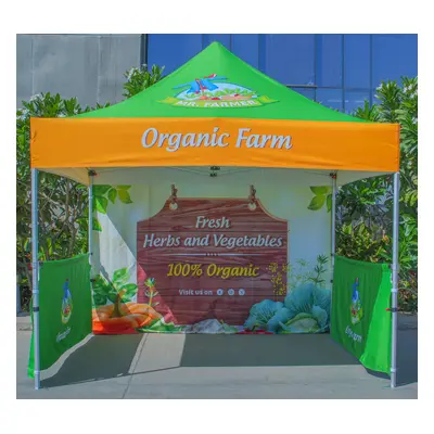 Buy Custom Canopies and Custom Pop Up Gazebos Tent - Custom Trade show or Event Tent Canopy