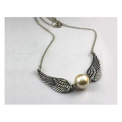 Winged Golden Ball Pendant Necklace - Buy 1 or 2!